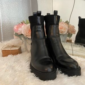 ZARA platform boots